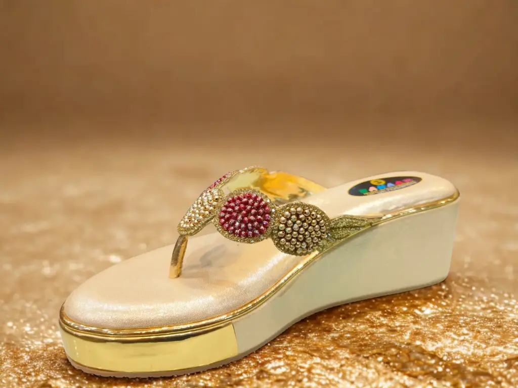 RUBY CLUSTER WEDGE