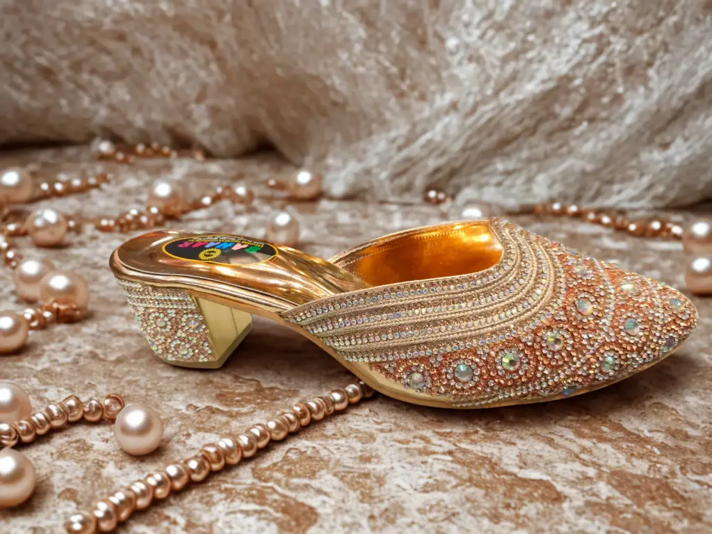Bahaar Radiance Pearl Mule