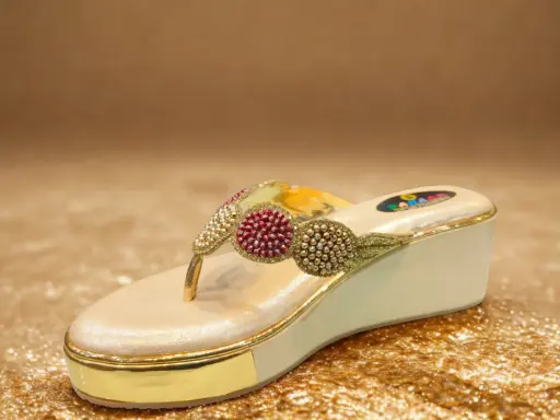 RUBY CLUSTER WEDGE